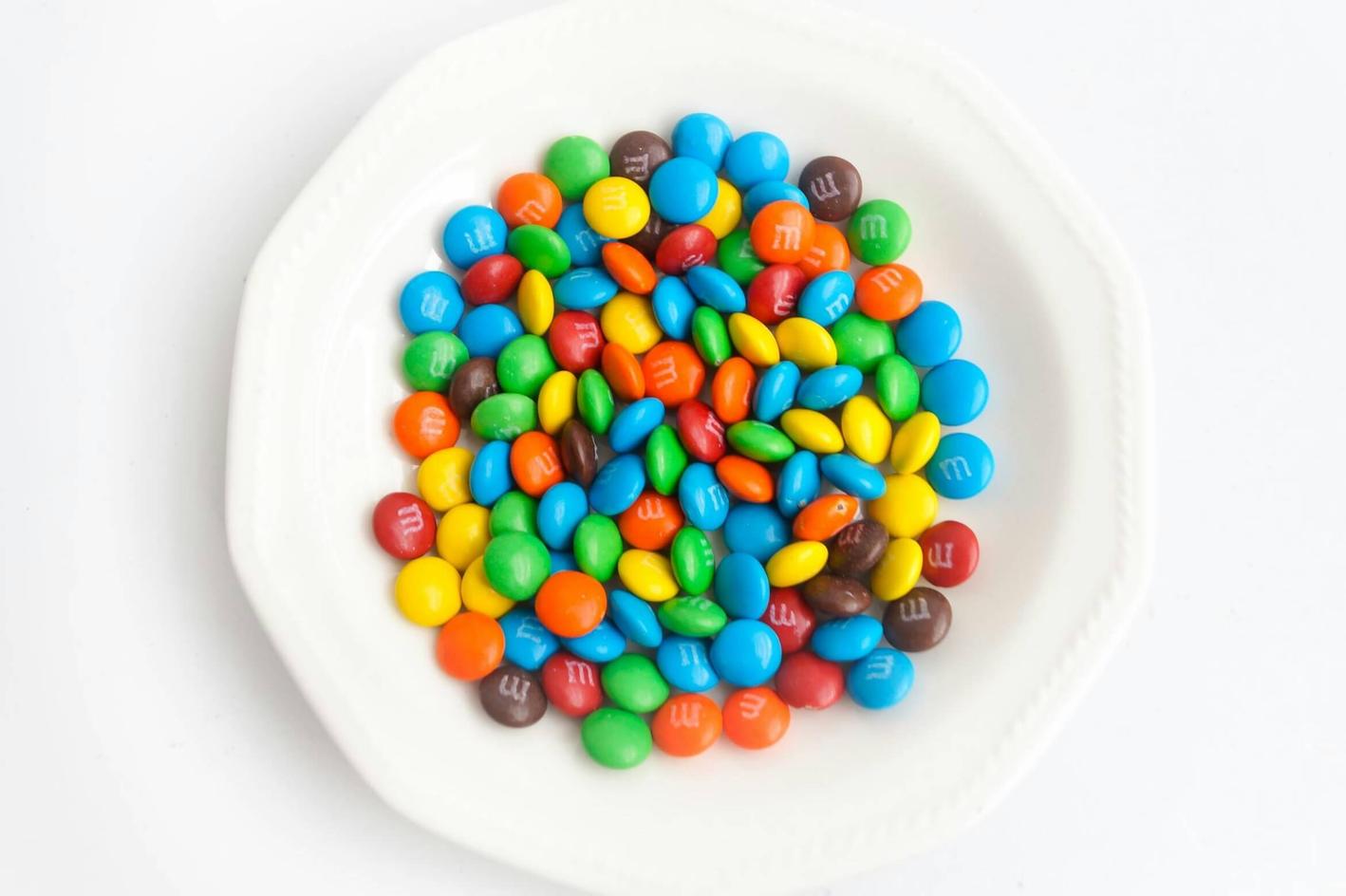 Bowl of M&Ms